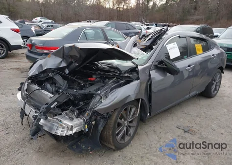 2021 Honda Civic Ex z USA, uszkodzony, nr VIN 19XFC1F37ME004701